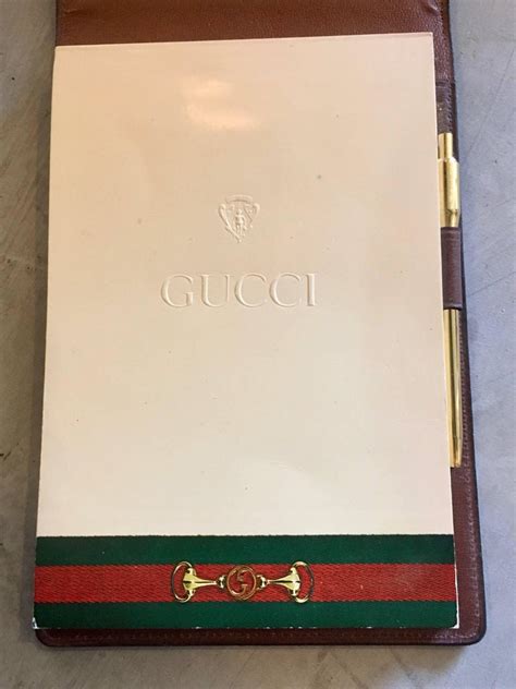 gucci notepad for sale 